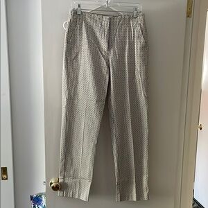 Talbots Black and White Chinos